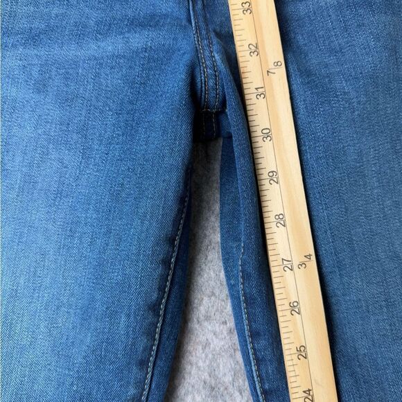 Riders by Lee Jeans Womens 8 M Blue Mid Rise Bootcut Stretch Denim 30 #139 - Picture 4 of 9